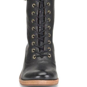 NIB Kork-Ease Mona Lace-Up Full Grain Leather Boot